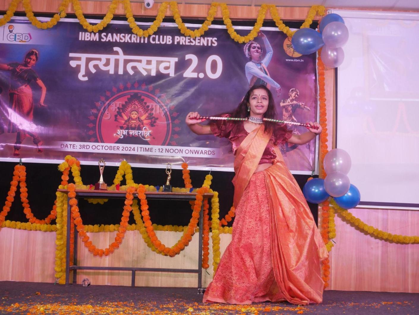 नृत्योत्सव 2.0 - Navratri Dance Competition at IIBM Patna